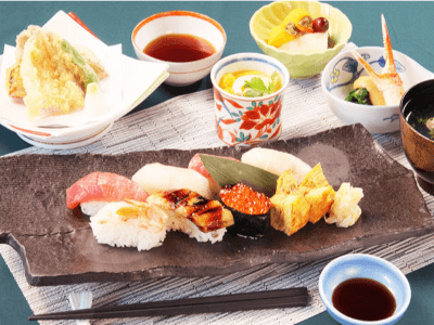 チャームプレミア山手町の食事例画像
