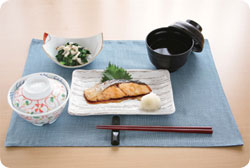 トレクォーレ横浜若葉台の食事例画像